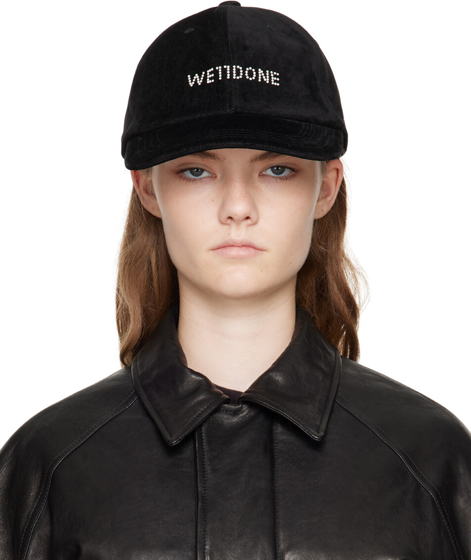 Кепка из бархата и денима We11done
Кепка из бархата и денима We11done