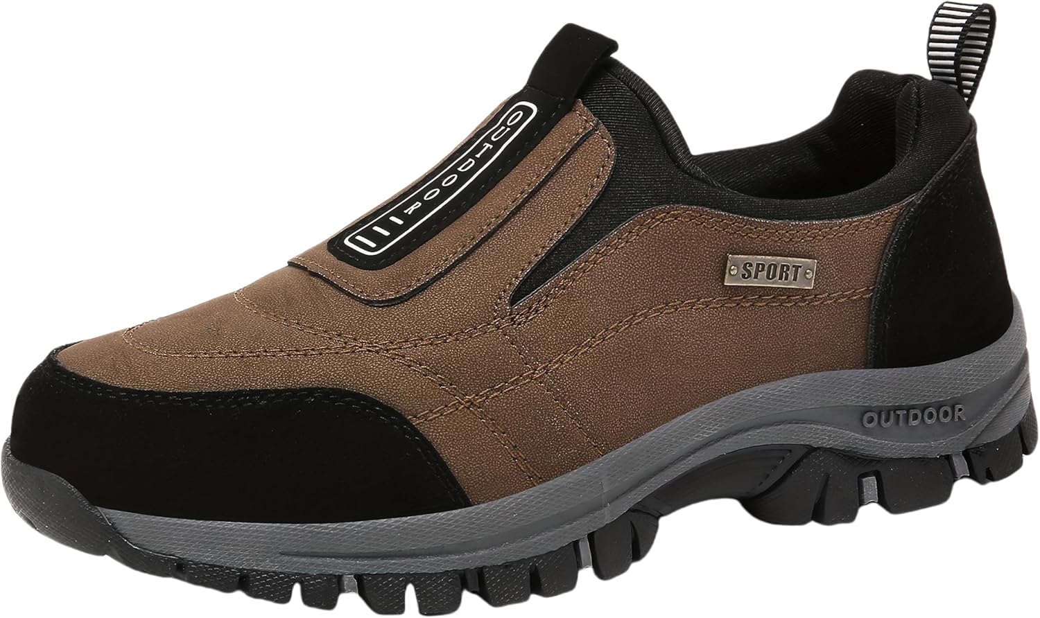 Мужские лоферы - обувь без шнурков с нескользящей подошвой, верх из ПУ, текстильная подкладка - подходит для всех сезонов Hhhchpm, темно-коричневый
Мужские лоферы - обувь без шнурков с нескользящей подошвой, верх из ПУ, текстильная подкладка - подходит для всех сезонов Hhhchpm, темно-коричневый