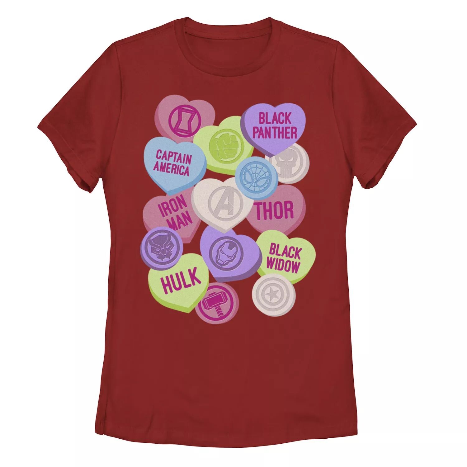 Детская футболка Marvel Valentine's Candy Heart Avengers Icons Licensed Character
Детская футболка Marvel Valentine's Candy Heart Avengers Icons Licensed Character