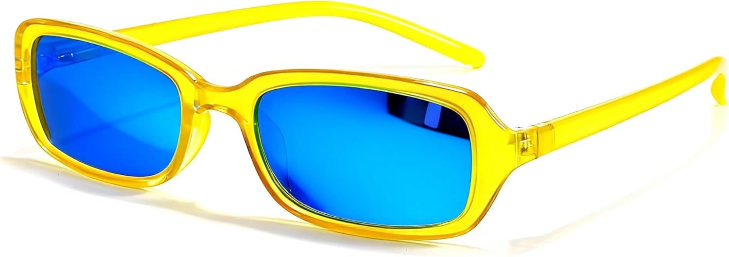 Солнцезащитные очки FancyPink Polarized Retro Oval для женщин, маленькие, стильные, в винтажном стиле 90-х, модные, узкие, в стиле Y2k, с зеркальными линзами, A06-yellow Blue
Солнцезащитные очки FancyPink Polarized Retro Oval для женщин, маленькие, стильные, в винтажном стиле 90-х, модные, узкие, в стиле Y2k, с зеркальными линзами, A06-yellow Blue