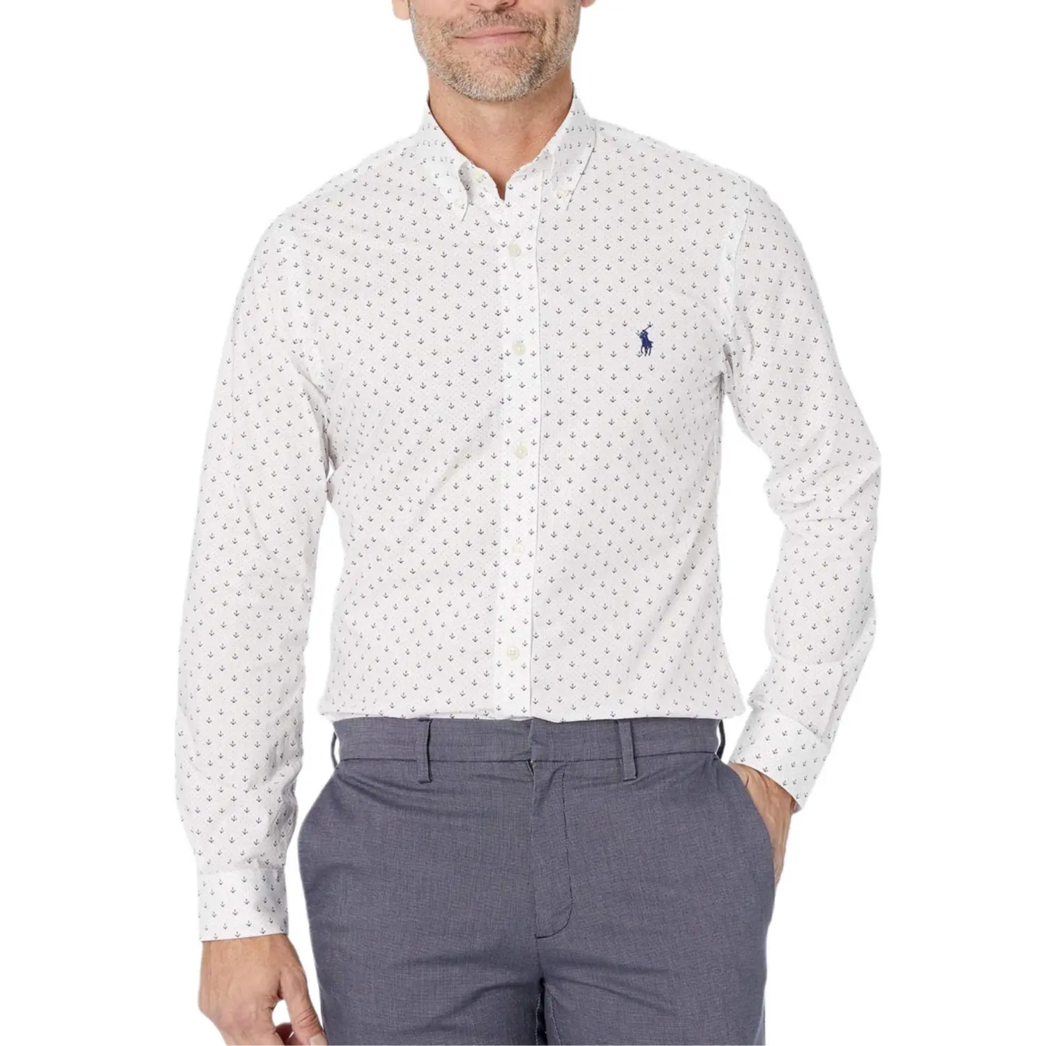 Ralph Lauren Мужская белая рубашка
Ralph Lauren Мужская белая рубашка