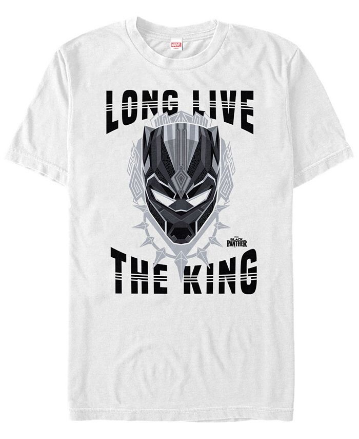 Мужская футболка Marvel Black Panther Long Live The King of Wakanda с короткими рукавами Fifth Sun, белый
Мужская футболка Marvel Black Panther Long Live The King of Wakanda с короткими рукавами Fifth Sun, белый