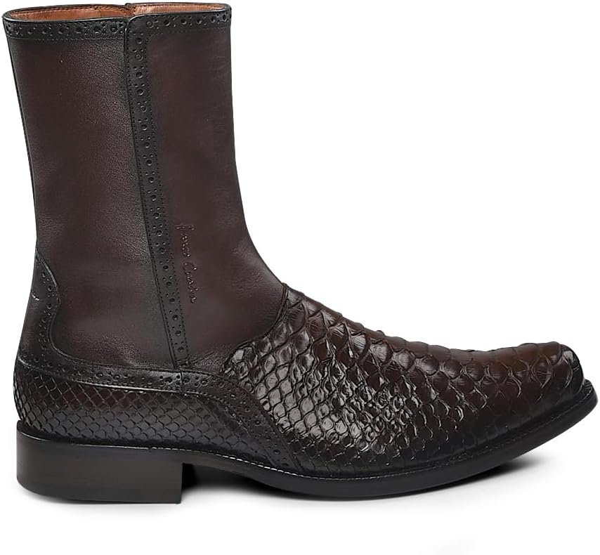 Мужские ботинки FRANCO CUADRA из натуральной кожи питона, коричневые 827PBTS
Мужские ботинки FRANCO CUADRA из натуральной кожи питона, коричневые 827PBTS