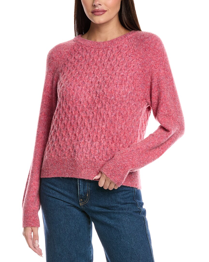 Ажурный свитер из шерстяной смести с принтом пейсли &Isla, розовый
Ажурный свитер из шерстяной смести с принтом пейсли &Isla, розовый