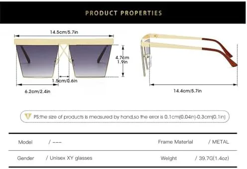 Солнцезащитные очки 2027 года для женщин и мужчин, полуобтекаемые, с градиентными линзами, металлической оправой, защитой от УФ-излучения UV400 MTZJH, C4
Солнцезащитные очки 2027 года для женщин и мужчин, полуобтекаемые, с градиентными линзами, металлической оправой, защитой от УФ-излучения UV400 MTZJH, C4