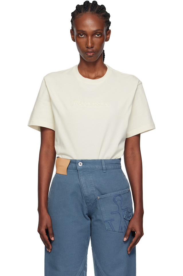 Jw Anderson Футболка с логотипом Off-White
Jw Anderson Футболка с логотипом Off-White
