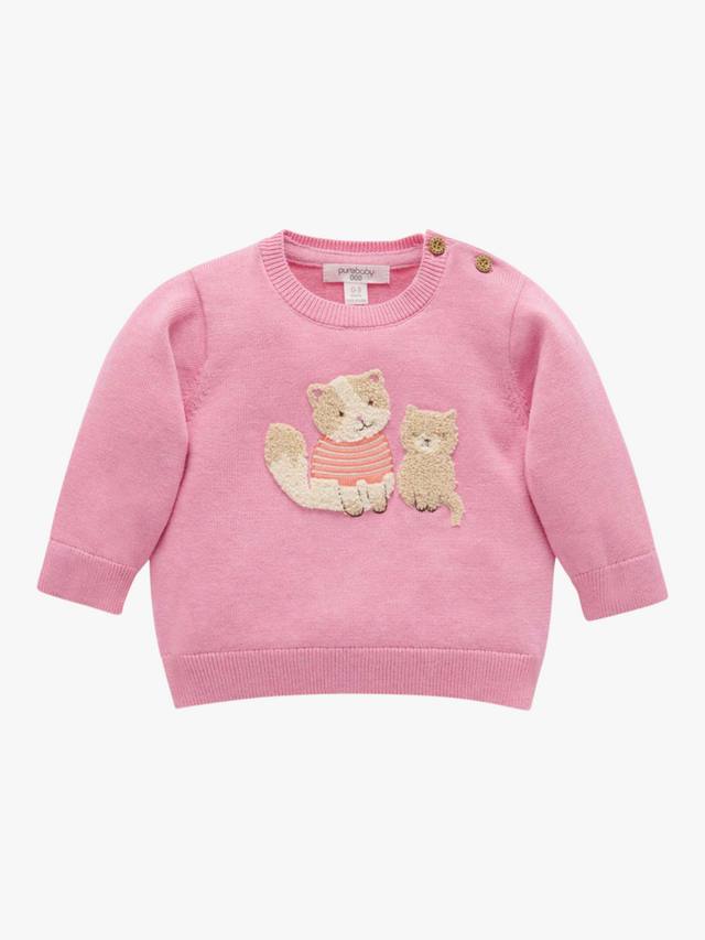 Детский джемпер для кошки из органического хлопка на берегу моря Purebaby, цвет Passionfruit
Детский джемпер для кошки из органического хлопка на берегу моря Purebaby, цвет Passionfruit