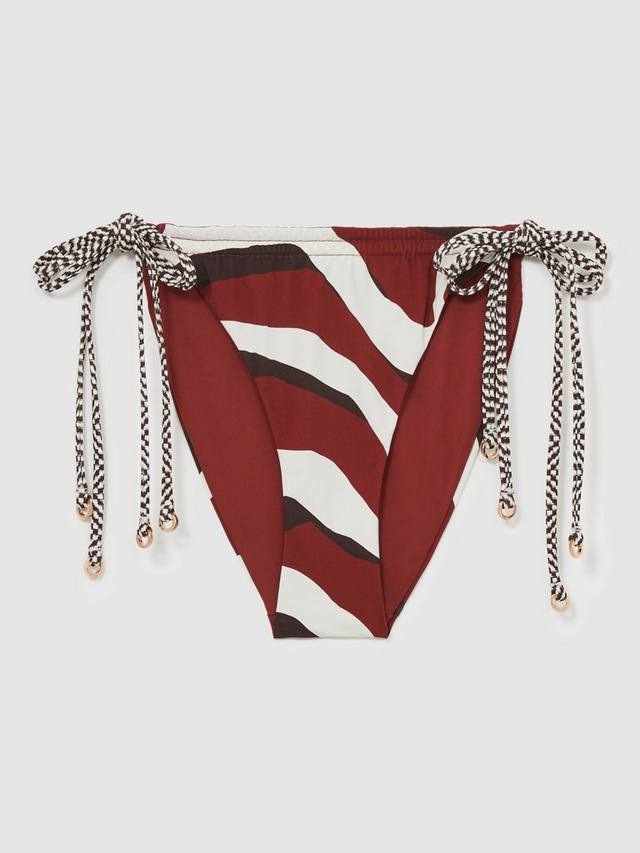 Трусики бикини Rue Abstract с высоким вырезом Reiss, Brown/Multi
Трусики бикини Rue Abstract с высоким вырезом Reiss, Brown/Multi