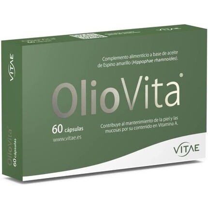 Vitae Oliovita для кожи и слизистых, 60 капсул
Vitae Oliovita для кожи и слизистых, 60 капсул