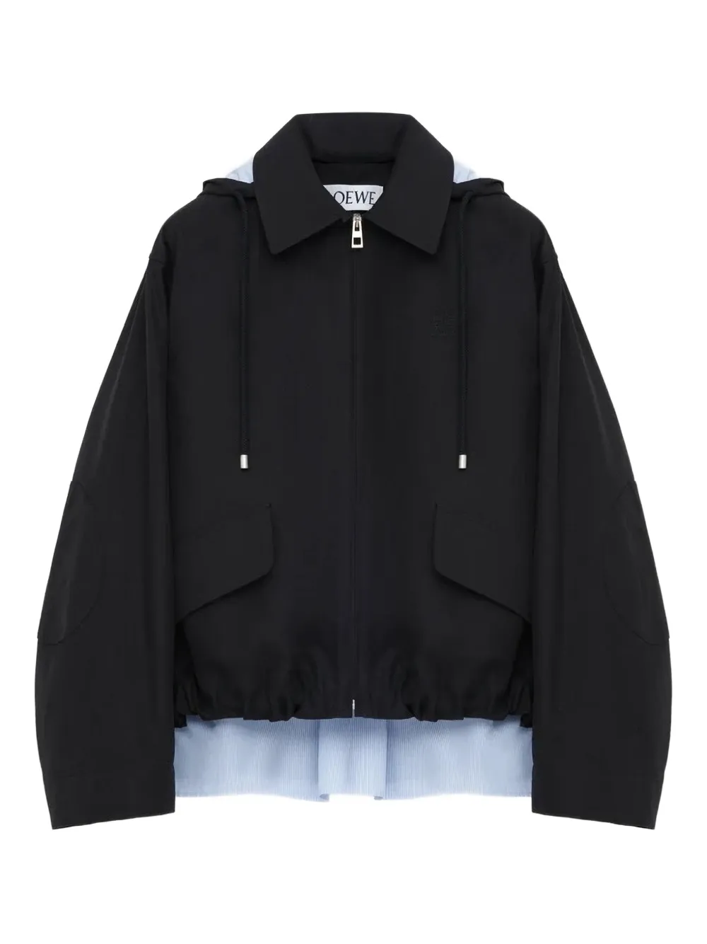 Парка на молнии с капюшоном Loewe, черный
Парка на молнии с капюшоном Loewe, черный