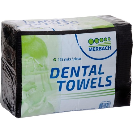 Зубные салфетки 125 шт., черные Merbach
Зубные салфетки 125 шт., черные Merbach