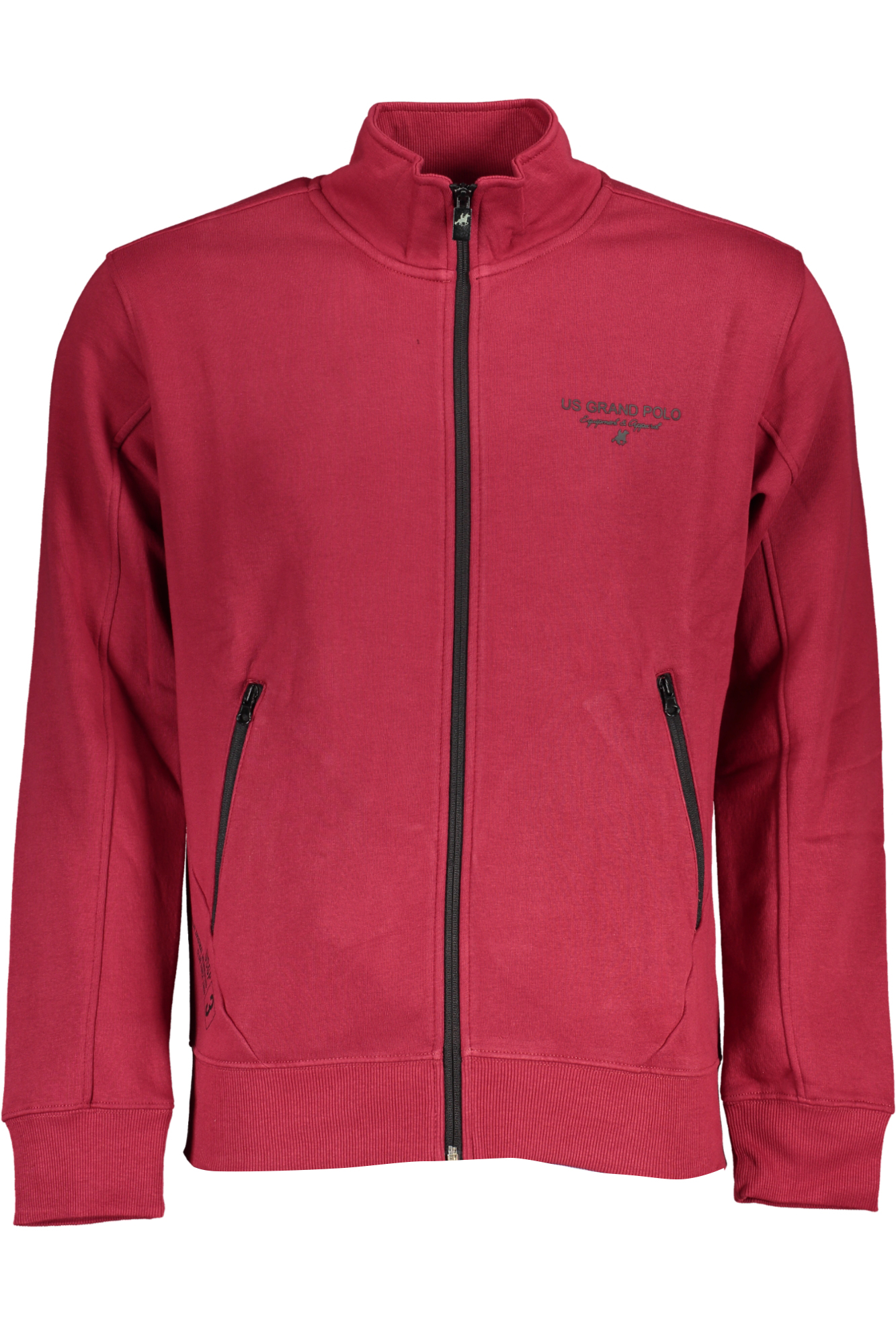 Свитшот мужской U.S. Grand Polo на молнии, красный
Свитшот мужской U.S. Grand Polo на молнии, красный