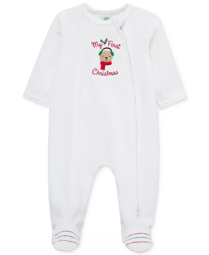 Детский комбинезон с ножками из велюра Baby Merry Bear Little Me
Детский комбинезон с ножками из велюра Baby Merry Bear Little Me