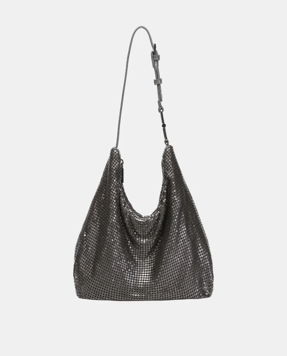 Сумка через плечо Freedom из металлической сетки Abbacino, серебряный 
Сумка через плечо Freedom из металлической сетки Abbacino, серебряный