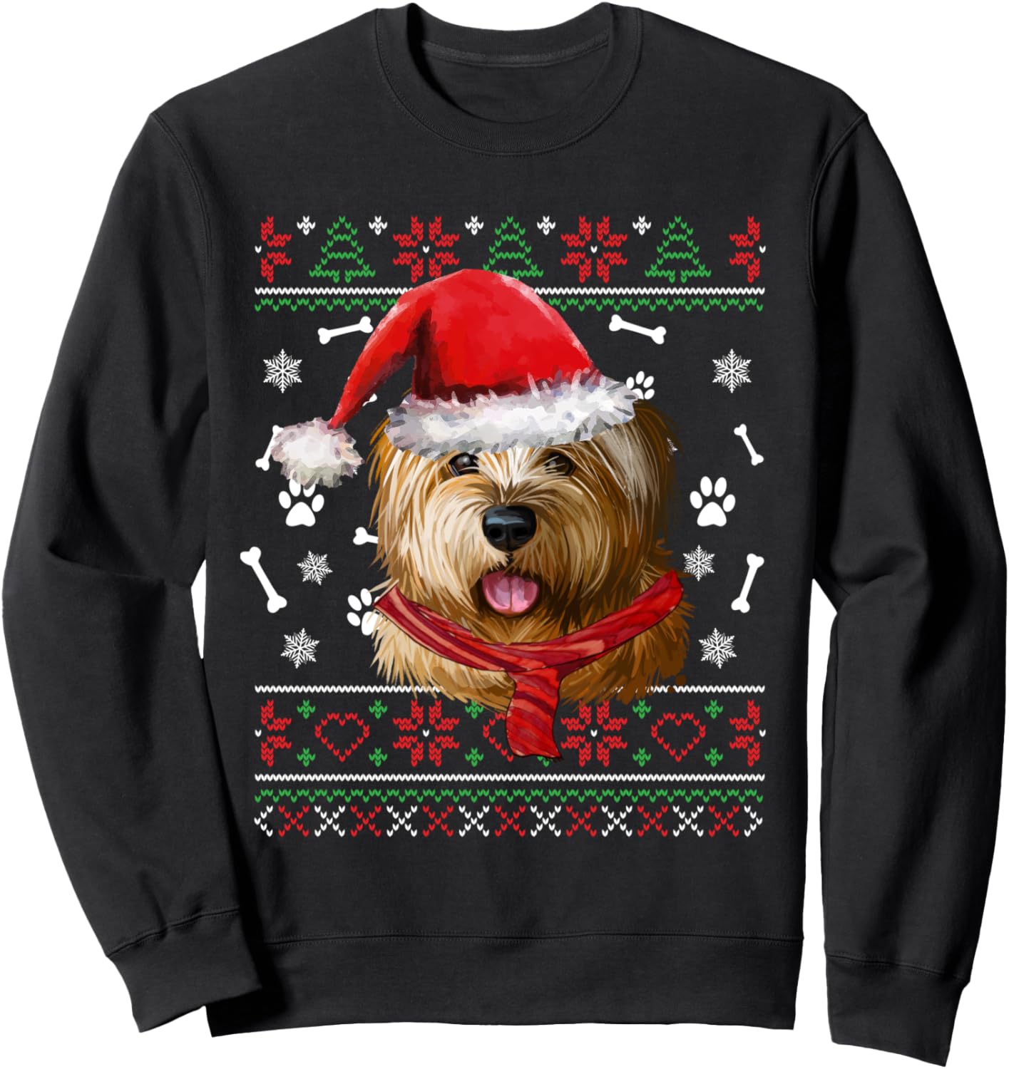 Уродливый свитер на Рождество, шапка Санты с изображением норфолк-терьера, пижама, рождественская толстовка с изображением собаки породы норфолк-терьер Funny Norfolk Terrier Dog Owner Gifts & Shirts, черный
Уродливый свитер на Рождество, шапка Санты с изображением норфолк-терьера, пижама, рождественская толстовка с изображением собаки породы норфолк-терьер Funny Norfolk Terrier Dog Owner Gifts & Shirts, черный