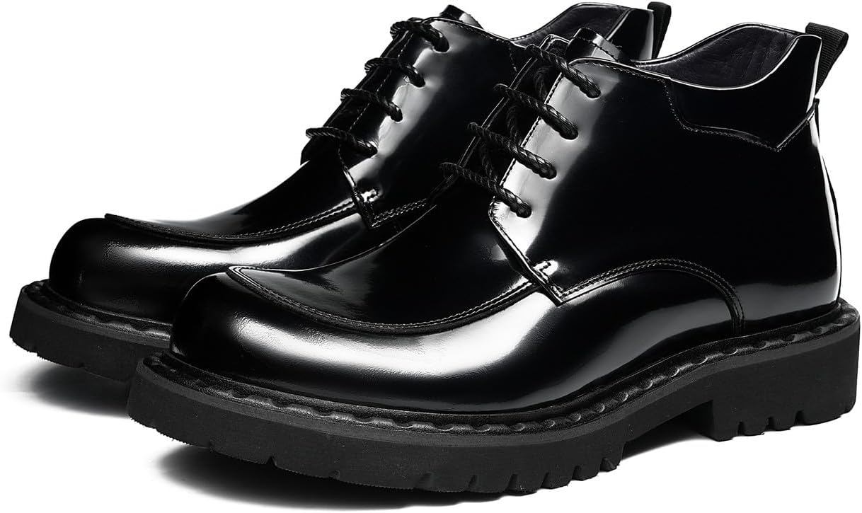 Мужские деловые повседневные ботинки Santimon Oxfords - модные ботинки Derby Chukka из натуральной кожи с квадратным носком и массивной подошвой для свадьбы, вечеринок, работы и выхода в свет, черный
Мужские деловые повседневные ботинки Santimon Oxfords - модные ботинки Derby Chukka из натуральной кожи с квадратным носком и массивной подошвой для свадьбы, вечеринок, работы и выхода в свет, черный