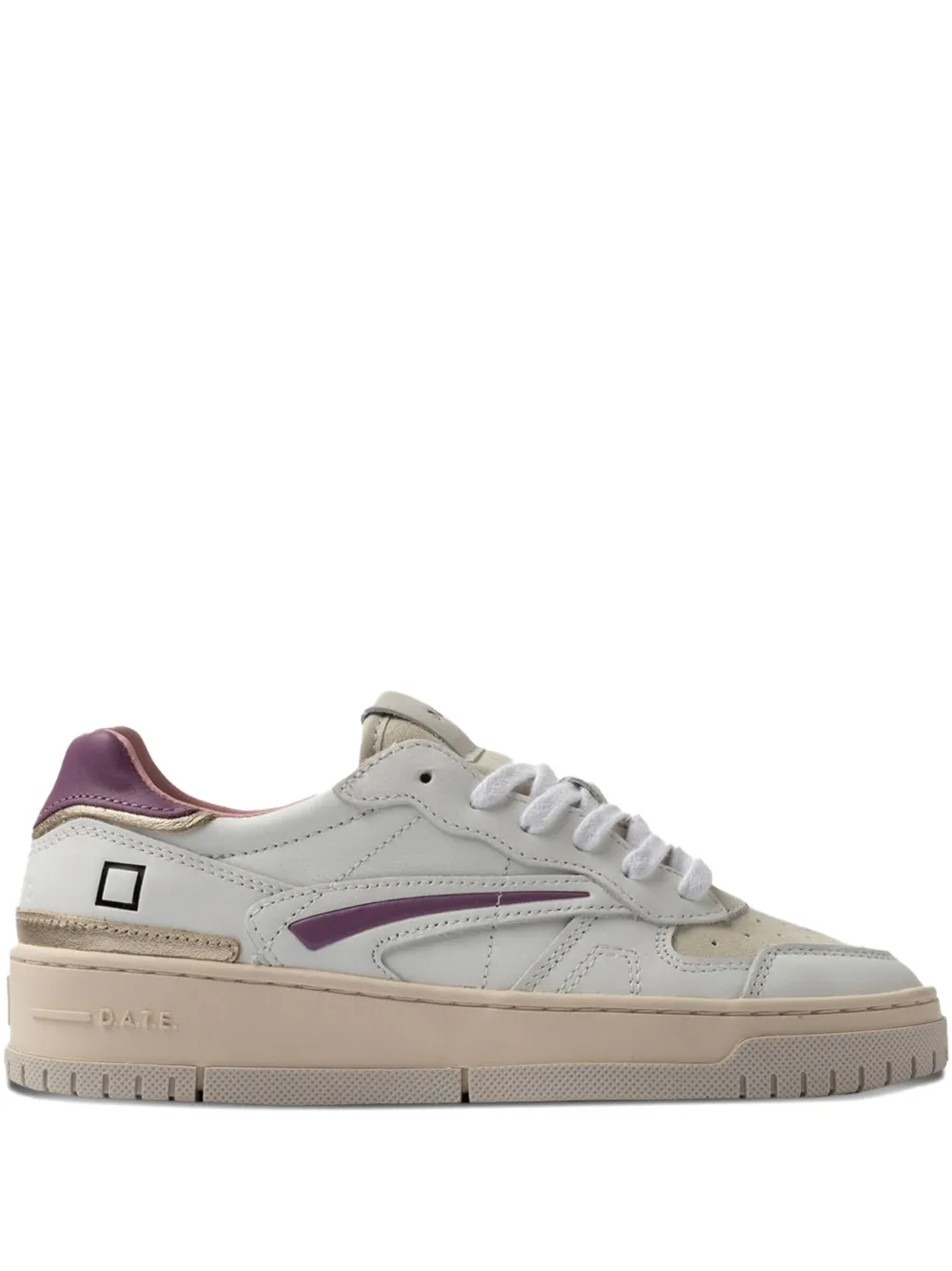 Кроссовки с кожаными вставками D.A.T.E., белый
Кроссовки с кожаными вставками D.A.T.E., белый