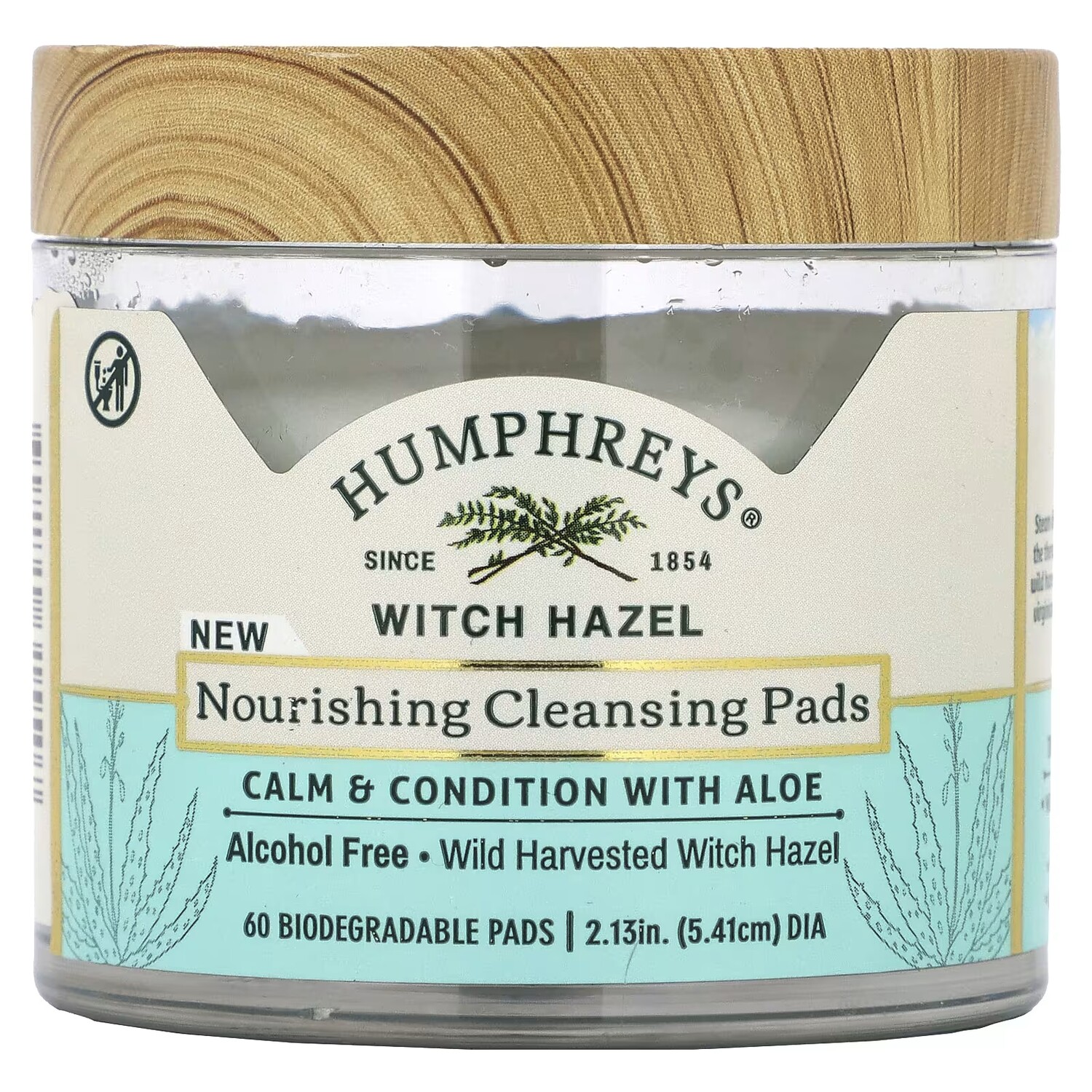 Питательные очищающие салфетки Humphreys Witch Hazel без спирта, 60 биоразлагаемых салфеток
Питательные очищающие салфетки Humphreys Witch Hazel без спирта, 60 биоразлагаемых салфеток