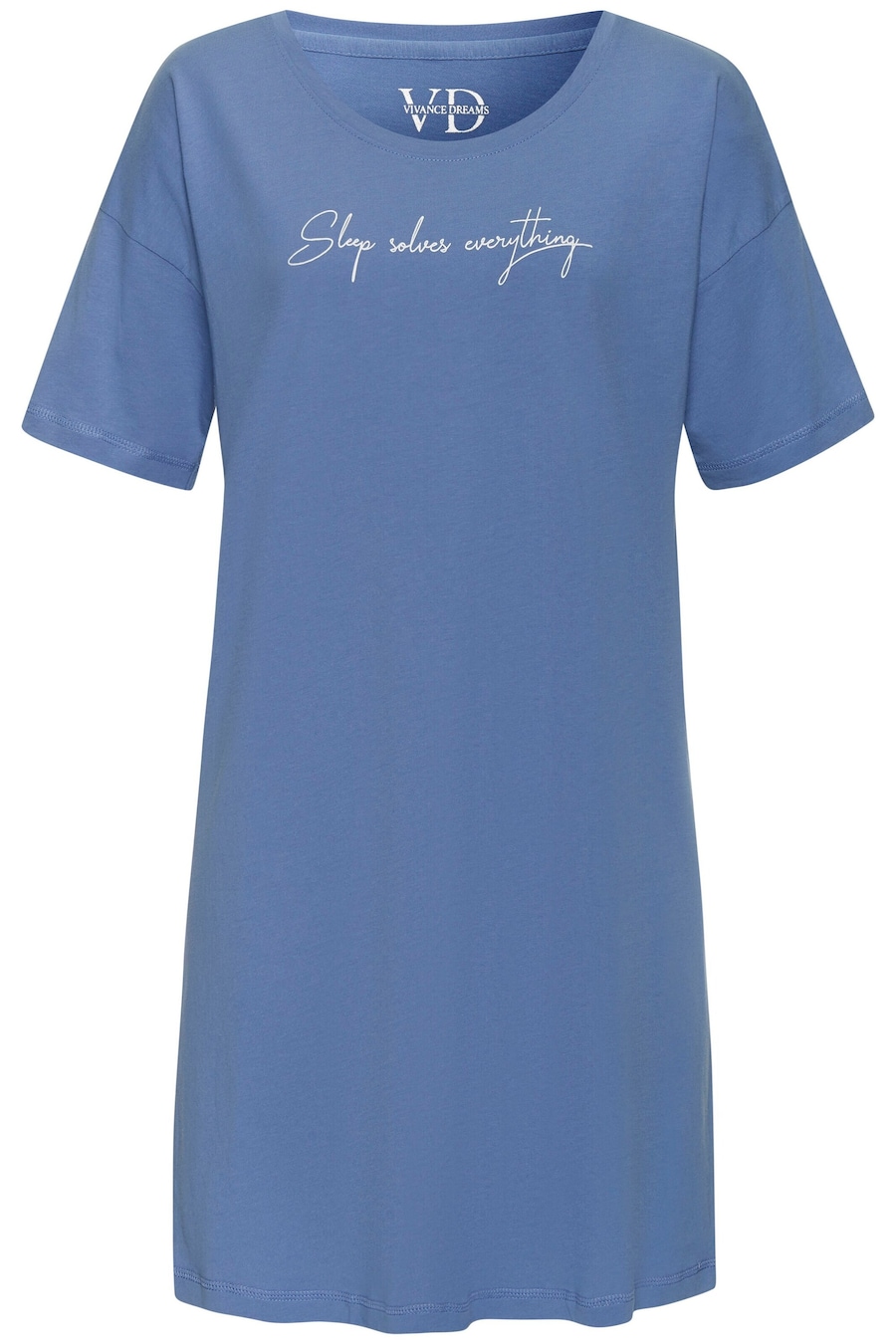 Ночная рубашка VIVANCE, светло-голубой
Ночная рубашка VIVANCE, светло-голубой