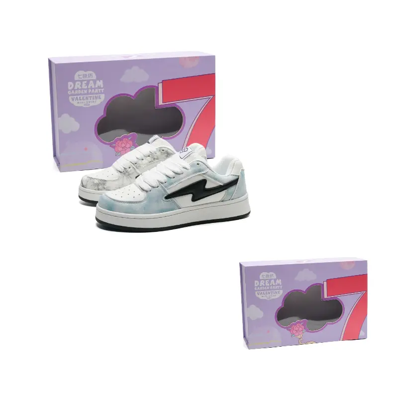 7 SEVFUN Износостойкие и легкие низкие скейтерские кроссовки унисекс с непарными коробками, цвет Mismatched 
7 SEVFUN Износостойкие и легкие низкие скейтерские кроссовки унисекс с непарными коробками, цвет Mismatched