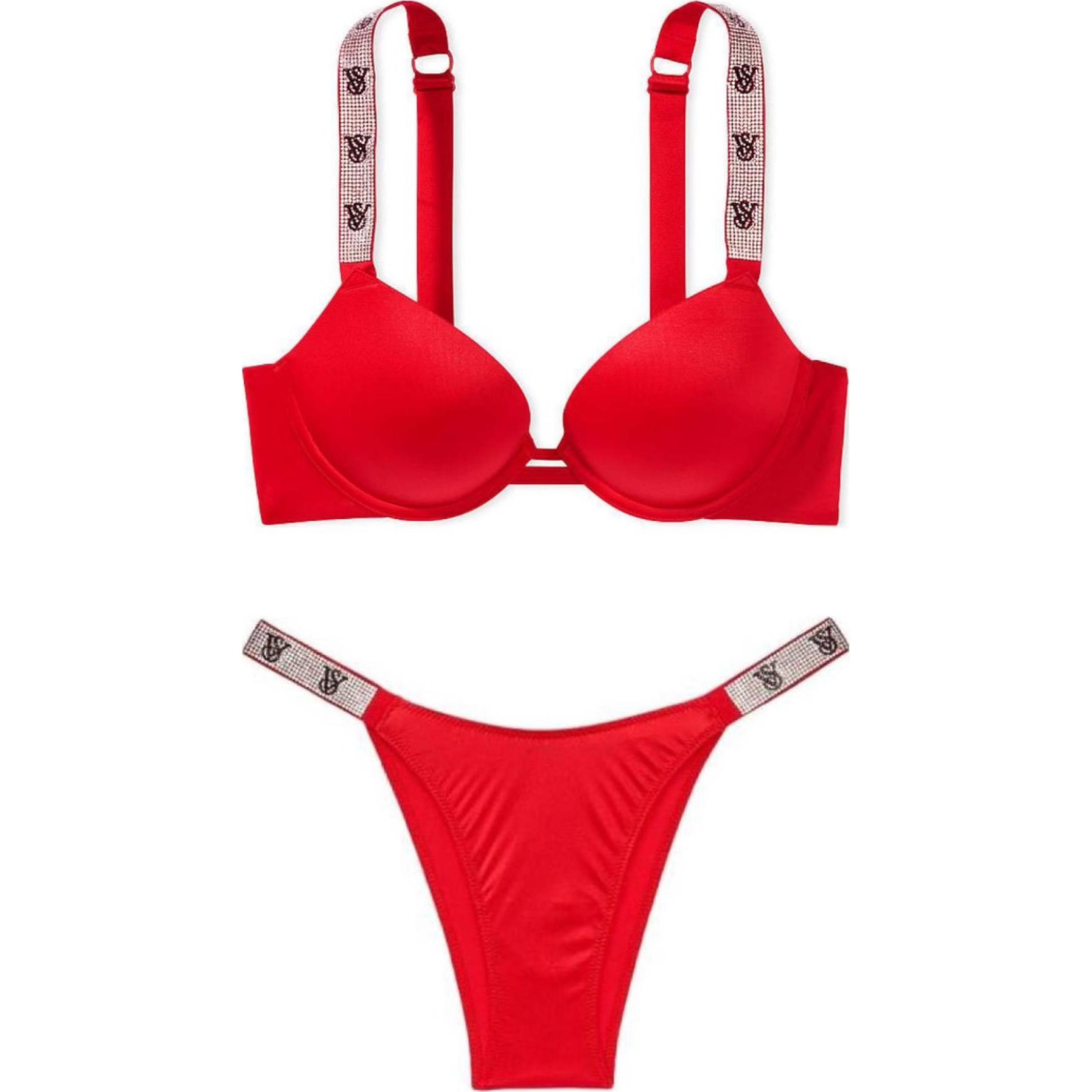 Victoria's Secret Женский комплект нижнего белья красный
Victoria's Secret Женский комплект нижнего белья красный