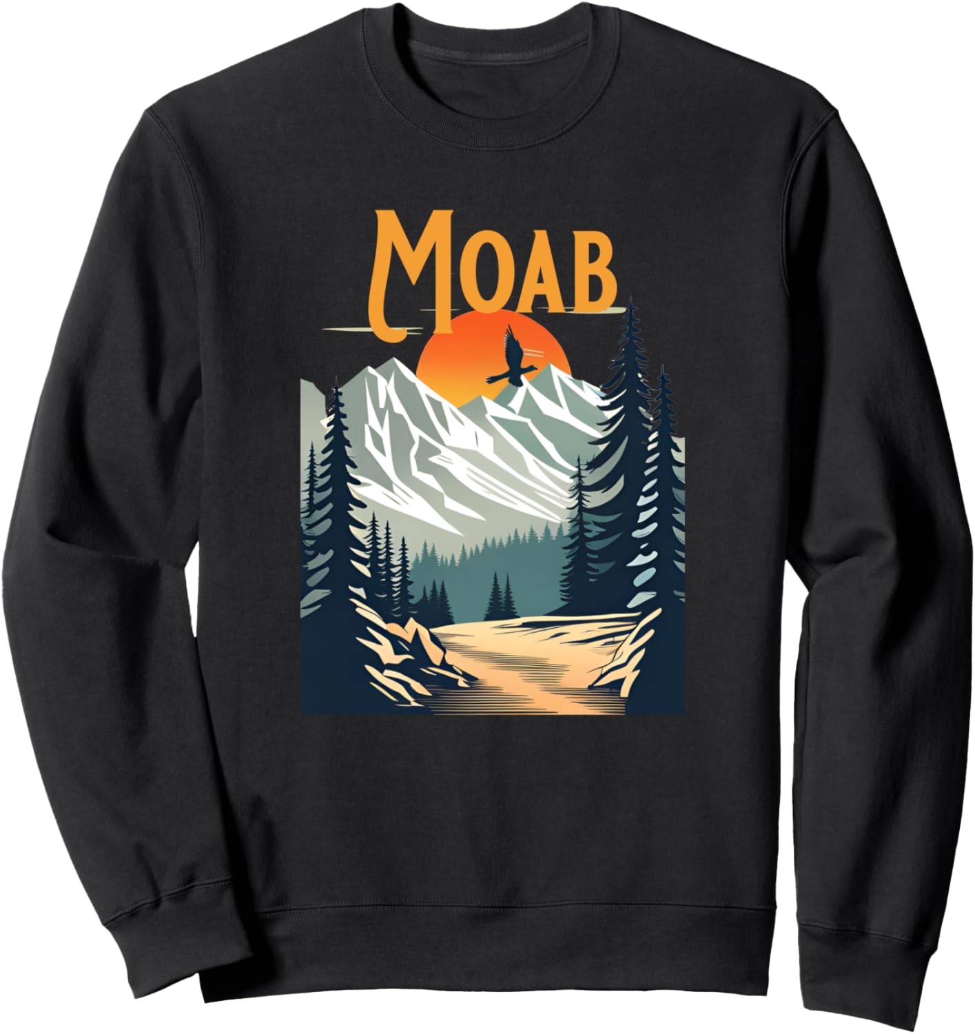 Винтажная сувенирная походная толстовка из Моаба Moab Utah Hiking Clothes Co., черный
Винтажная сувенирная походная толстовка из Моаба Moab Utah Hiking Clothes Co., черный