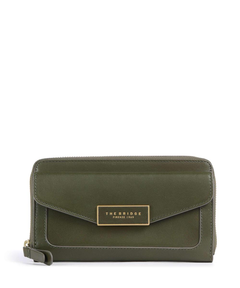 Кошелек из коровьей кожи Ginevra RFID The Bridge, зеленый
Кошелек из коровьей кожи Ginevra RFID The Bridge, зеленый