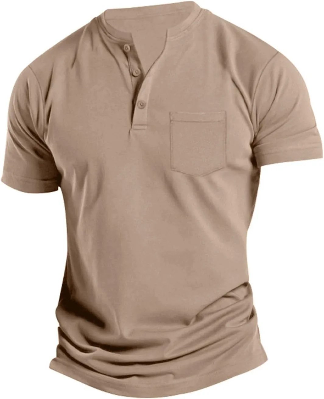 Футболка-поло для мужчин Henley с карманом
Футболка-поло для мужчин Henley с карманом