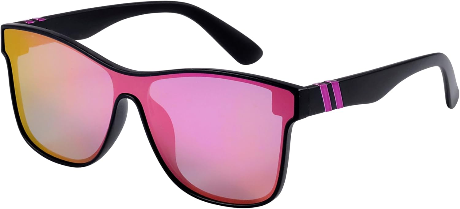 Спортивные солнцезащитные очки Mass Vision 'The Prime Time' для мужчин и женщин – легкие цельные линзы, защита от УФ-излучения, стильный дизайн, Solar Flare - Polarized
Спортивные солнцезащитные очки Mass Vision 'The Prime Time' для мужчин и женщин – легкие цельные линзы, защита от УФ-излучения, стильный дизайн, Solar Flare - Polarized