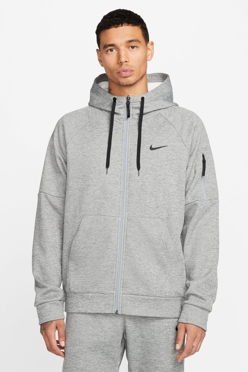 Толстовка для фитнеса Therma-FIT на молнии Nike, серый
Толстовка для фитнеса Therma-FIT на молнии Nike, серый