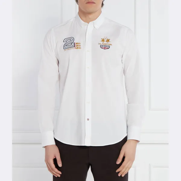 Рубашка стандартного кроя La Martina, белый
Рубашка стандартного кроя La Martina, белый