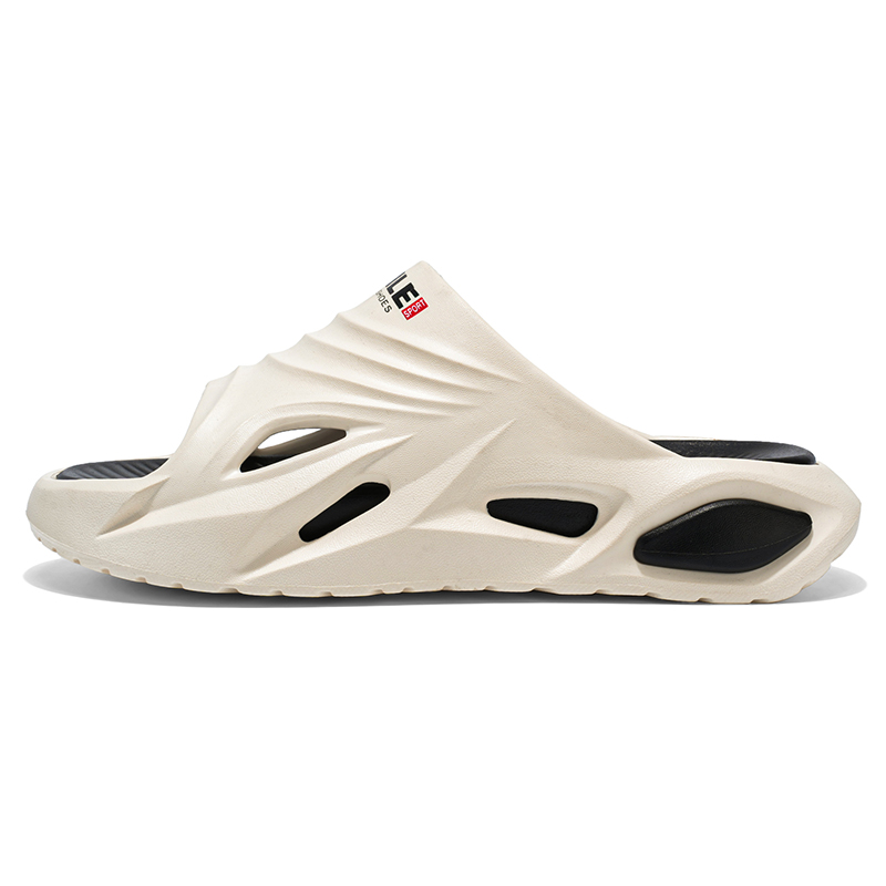 NANJIREN Мужские антискользящие, антибактериционные и бесшумные тапочки EVA бежево-черные, цвет Beige Black
NANJIREN Мужские антискользящие, антибактериционные и бесшумные тапочки EVA бежево-черные, цвет Beige Black