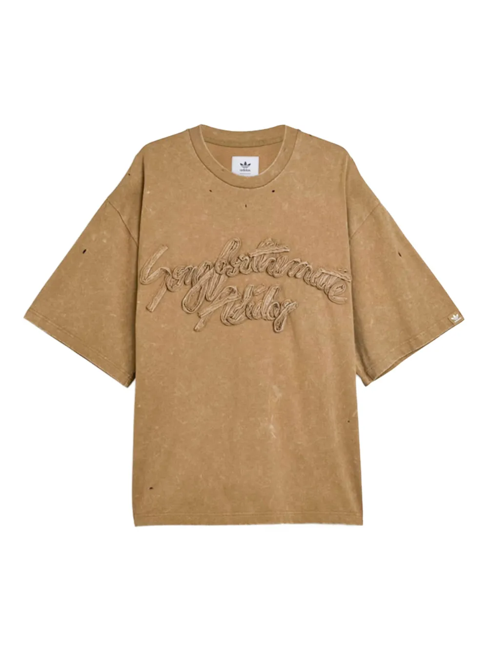 Футболка оверсайз с графичным принтом Adidas, коричневый
Футболка оверсайз с графичным принтом Adidas, коричневый