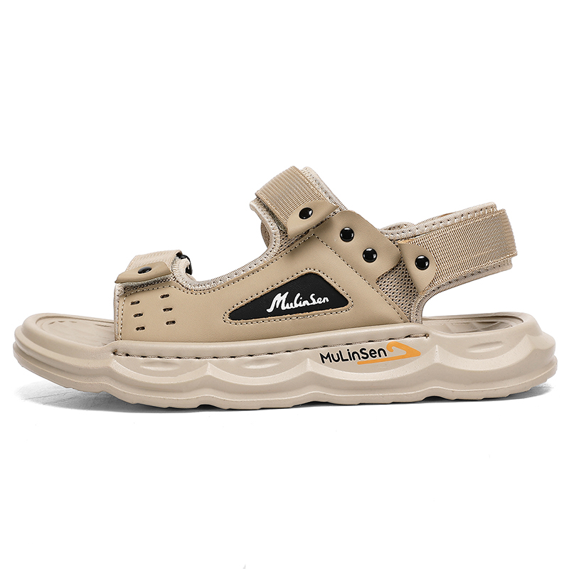 Mulinsen Пляжные сандалии мужские чёрные/хаки, цвет Khaki
Mulinsen Пляжные сандалии мужские чёрные/хаки, цвет Khaki