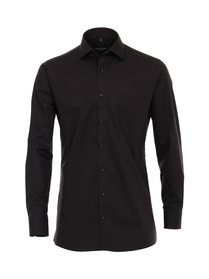 CASAMODA Деловая рубашка черного цвета
CASAMODA Деловая рубашка черного цвета