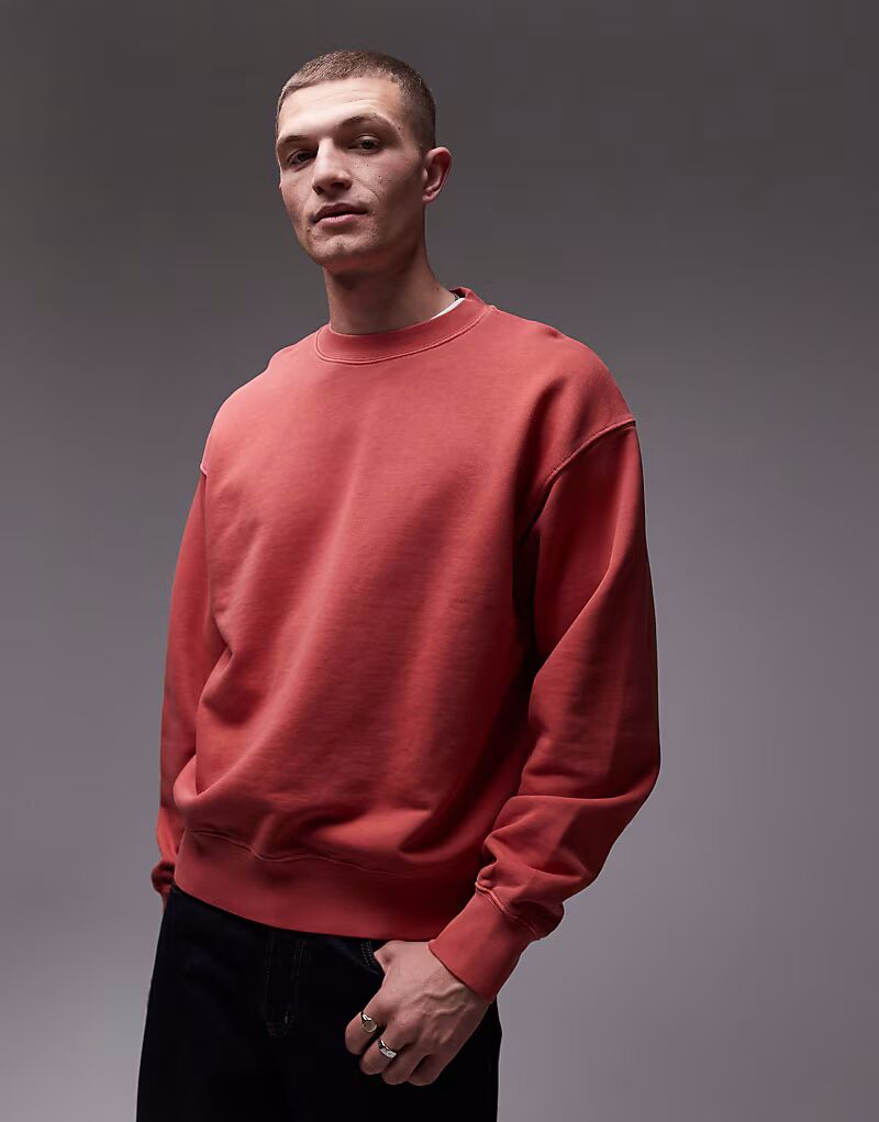 Толстовка свободного кроя ARKET из хлопка с высоким содержанием хлопка, выбеленного красного цвета
Толстовка свободного кроя ARKET из хлопка с высоким содержанием хлопка, выбеленного красного цвета