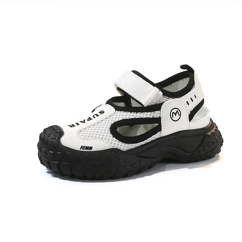 Противоскользящие и дышащие детские сандалии FCMM, черный
Противоскользящие и дышащие детские сандалии FCMM, черный