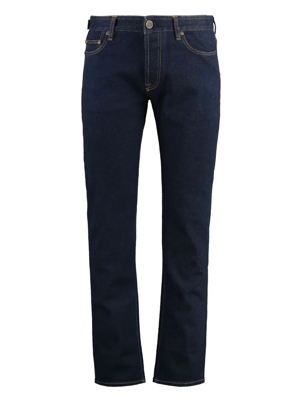 Джинсы Pilon с 5 карманами Moorer, синий 
Джинсы Pilon с 5 карманами Moorer, синий