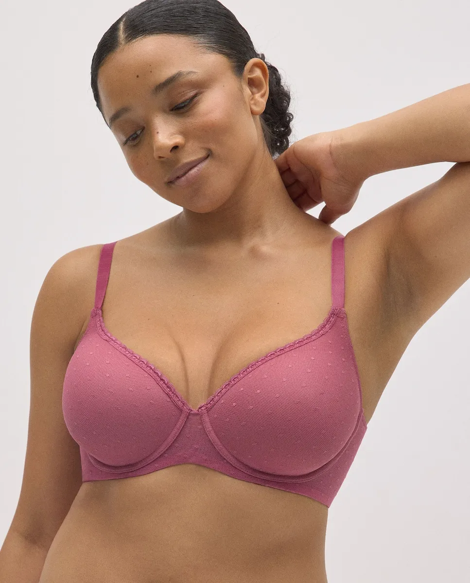 Бюстгальтер с поддержкой, с косточками и чашками C и D Ysabel Mora, розовый
Бюстгальтер с поддержкой, с косточками и чашками C и D Ysabel Mora, розовый