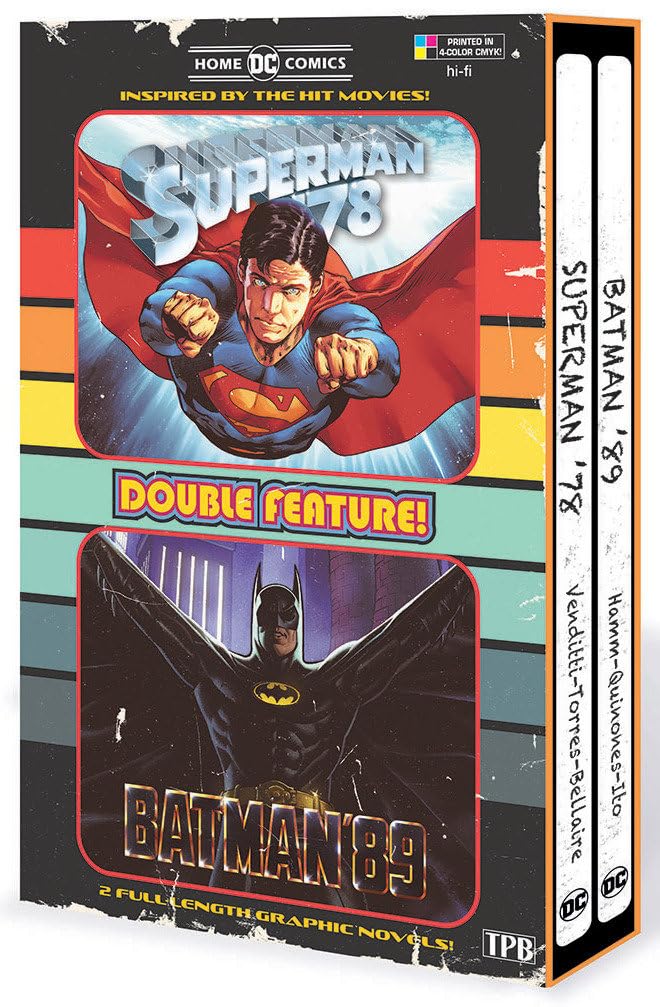 Superman '78/Batman '89 Box Set (Dc Superman Dc Batman) (DC Comics)
Superman '78/Batman '89 Box Set (Dc Superman Dc Batman) (DC Comics)