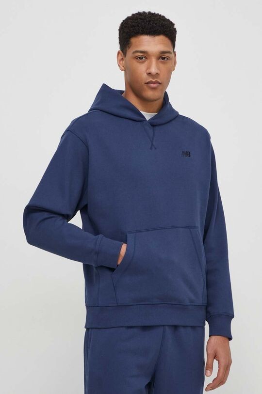 Хлопковая толстовка New Balance, темно-синий
Хлопковая толстовка New Balance, темно-синий