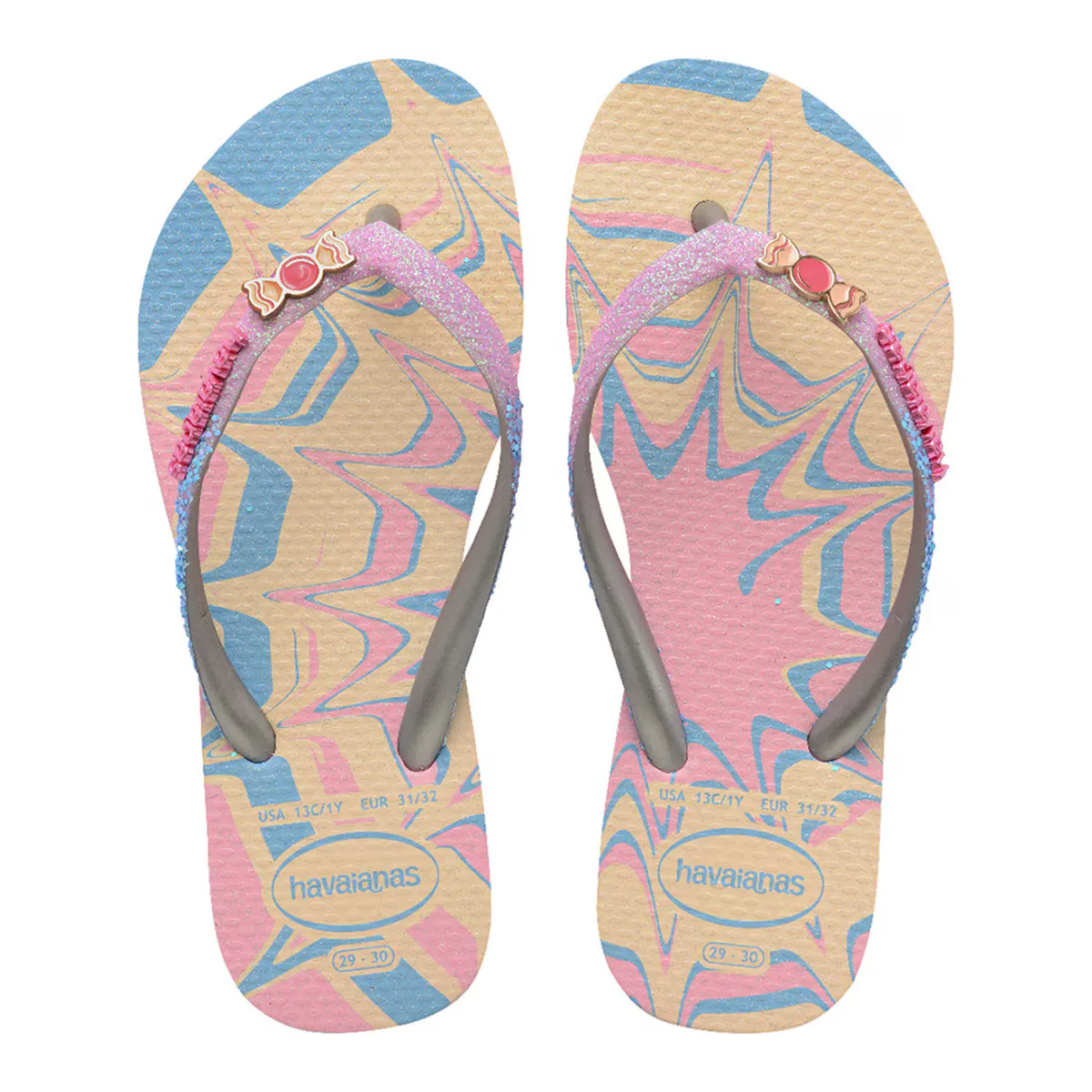 Гав. Детские шлепанцы Kids Slim Glitter Trendy Pink Glow 356 Havaianas, принт/розовый
Гав. Детские шлепанцы Kids Slim Glitter Trendy Pink Glow 356 Havaianas, принт/розовый