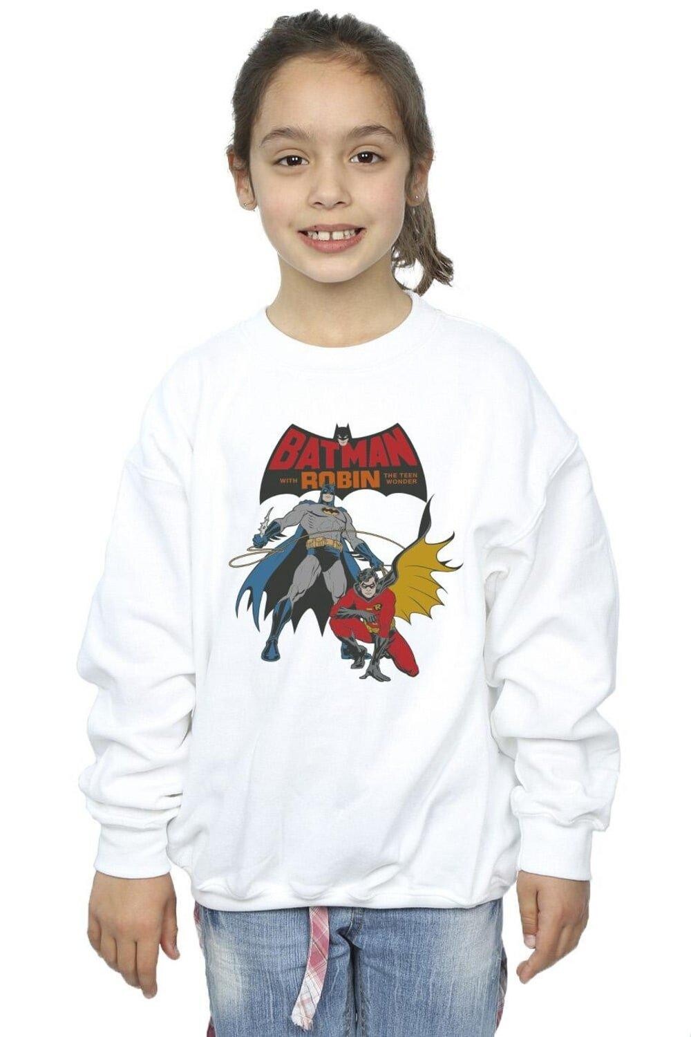 Толстовка с Бэтменом и Робином DC Comics, белый
Толстовка с Бэтменом и Робином DC Comics, белый