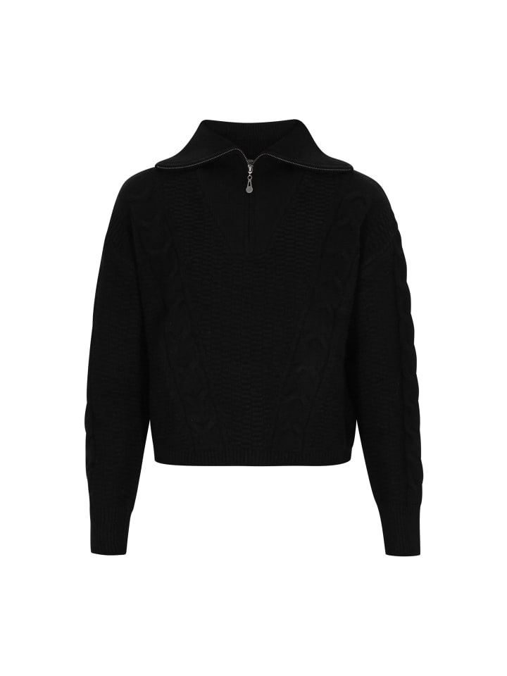 Женский свитер черного цвета DreiMaster Vintage
Женский свитер черного цвета DreiMaster Vintage