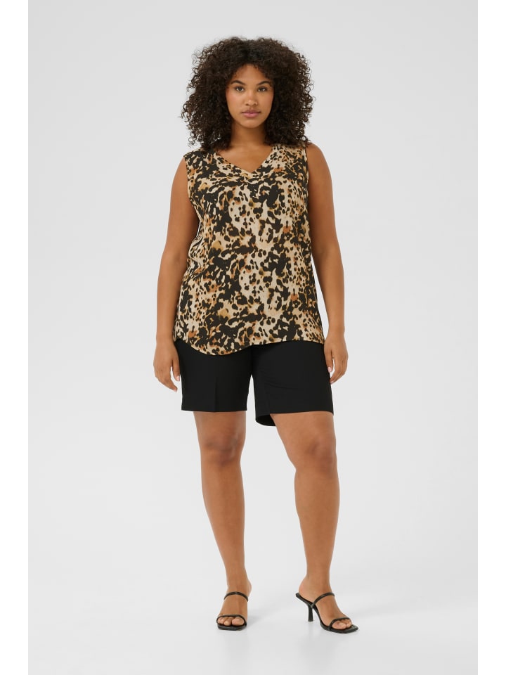 Топ KCami, классический крой, с леопардовым принтом KAFFE curve
Топ KCami, классический крой, с леопардовым принтом KAFFE curve