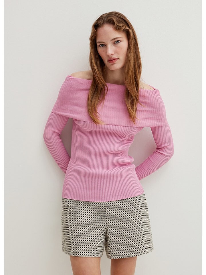 Лонгслив STEFANEL, розовый 
Лонгслив STEFANEL, розовый