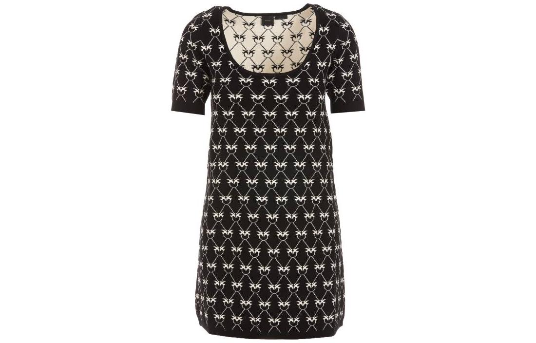 Футболка с коротким рукавом женская черная PINKO 
Футболка с коротким рукавом женская черная PINKO