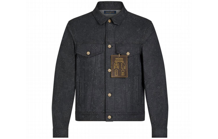 Куртка мужская Louis Vuitton джинсовая, черный
Куртка мужская Louis Vuitton джинсовая, черный