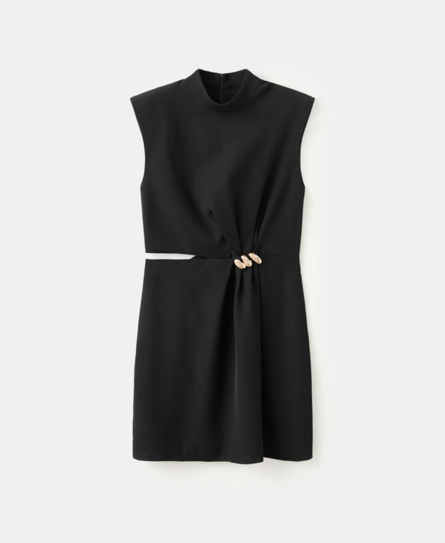 Женское платье с металлическими украшениями и вырезами MANGO, Black
Женское платье с металлическими украшениями и вырезами MANGO, Black