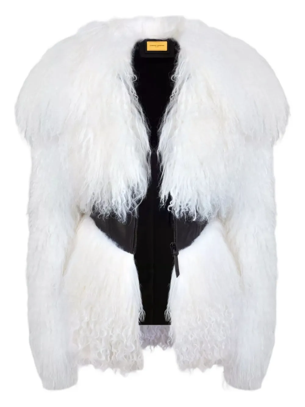 Дубленка с кожаной отделкой CHRISTINA CRAWFORD, белый
Дубленка с кожаной отделкой CHRISTINA CRAWFORD, белый